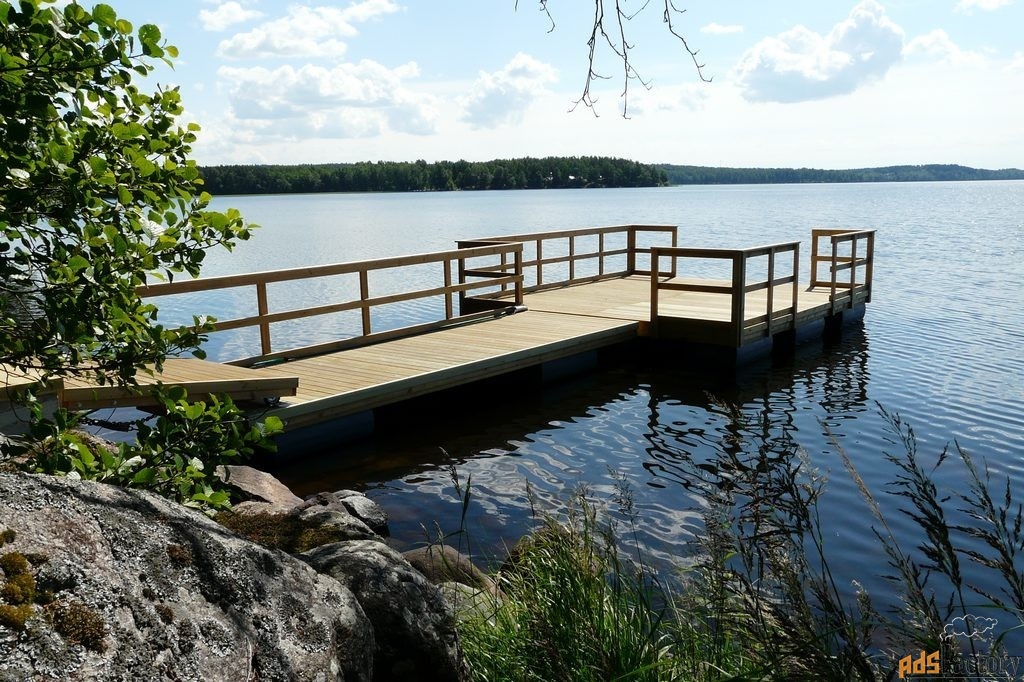 Площадка с терассной доской 